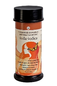 Травяной порошок для мытья волос в тубе Veda Vedica